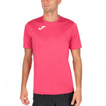 Футболка Joma 100052.500 T-shirt Combi Raspberry S/s