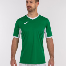 Футболка Joma 100683.452 T-shirt Champion Iv Green-white S/s
