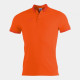 Футболка поло JOMA 100748.800 Polo Shirt Bali Ii Orange S/s