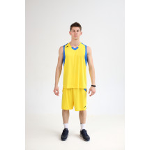 Форма баскетбольна Joma 101115.907 Set Final Yellow-royal Sleeveless