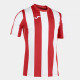 Футболка JOMA 101287.602 Inter T-shirt Red-white S/s