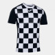 Футболка JOMA 101465.102 Flag Ii T-shirt Black-white S/s