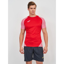 Футболка Joma 101508.602 Essential Ii T-shirt Red-white S/s