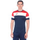 Футболка JOMA 101534.336 Crew Iv T-shirt Dark Navy-red S/s