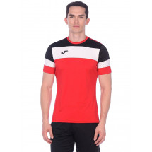 Футболка JOMA 101534.601 Crew Iv T-shirt Red-black S/s