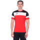 Футболка JOMA 101534.601 Crew Iv T-shirt Red-black S/s