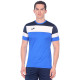 Футболка JOMA 101534.703 Crew Iv T-shirt Royal-dark Navy S/s