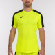 Футболка JOMA 101656.061 Academy T-shirt Fluor Yellow-black S/s