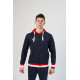 Олімпійка JOMA 101963.336 Confort Ii Zip-up Hoodie Navy Red