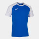 Футболка JOMA 102218.702 Teamwork Short Sleeve T-shirt Royal White