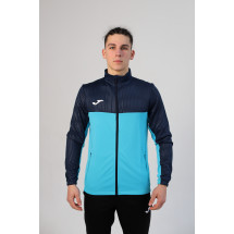 Олімпійка JOMA 102744.013 Montreal Full Zip Sweatshirt Fluor Turquoise-navy