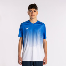 Футболка JOMA 102764.207 Tiger Iv Short Sleeve T-shirt White Royal