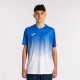 Футболка JOMA 102764.207 Tiger Iv Short Sleeve T-shirt White Royal