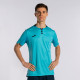 Футболка Joma 102766.013 Gold Iv Short Sleeve T-shirt Fluor Turquoise-navy