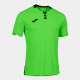 Футболка JOMA 102766.021 Gold Iv Short Sleeve T-shirt Fluor Green Black