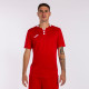 Футболка Joma 102766.602 Gold Iv Short Sleeve T-shirt Red White