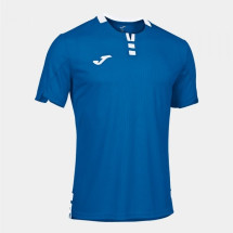Футболка JOMA 102766.702 Gold Iv Short Sleeve T-shirt Royal White