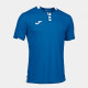 Футболка JOMA 102766.702 Gold Iv Short Sleeve T-shirt Royal White