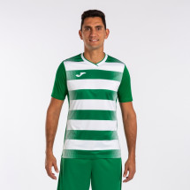 Футболка Joma 102838.452 Europa V Short Sleeve T-shirt Green White
