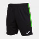 Шорти JOMA 102841.117 Eco Championship Bermuda Black Fluor Green