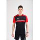Футболка JOMA 102852.106 Hispa Iv Short Sleeve T-shirt Black Red