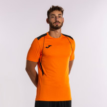 Футболка Joma 103081.881 Championship Vii Short Sleeve T-shirt Orange Black