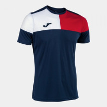 Футболка JOMA 103084.336 Crew V Short Sleeve T-shirt Navy Red