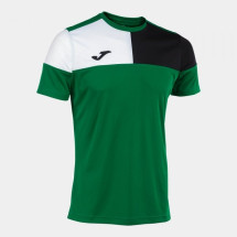 Футболка JOMA 103084.451 Crew V Short Sleeve T-shirt Green Black