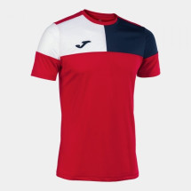Футболка JOMA 103084.603 Crew V Short Sleeve T-shirt Red Navy