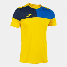 Футболка JOMA 103084.907 Crew V Short Sleeve T-shirt Yellow Royal
