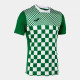 Футболка JOMA 103157.452 Flag Iii Short Sleeve T-shirt Green White