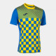 Футболка JOMA 103157.709 Flag Iii Short Sleeve T-shirt Royal Yellow