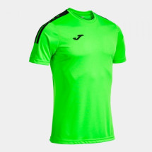 Футболка JOMA 103245.021 Olimpiada Short Sleeve T-shirt Fluor Green Black