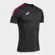 Футболка JOMA 103245.106 Olimpiada Short Sleeve T-shirt Black Red