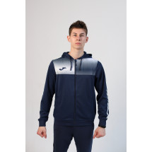 Олімпійка JOMA 103315.332 Eco Supernova Zip-up Hoodie Navy White