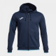 Олімпійка JOMA 103707.342 Olimpiada Zip-up Hoodie Navy Fluor Turquoise