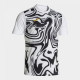 Футболка JOMA 103729.201 Camiseta Manga Corta Lion Ii Blanco Negro