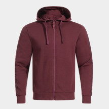 Олімпійка JOMA 104234.680 Icono Street Zip-up Hoodie Burgundy Black