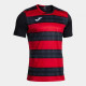 Футболка JOMA 104375.106 Europa Vi Short Sleeve T-shirt Black Red