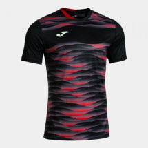 Футболка JOMA 104378.106 Tiger Vii Short Sleeve T-shirt Black Red