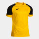 Футболка JOMA 104391.901 Hispa V Short Sleeve T-shirt Yellow Black