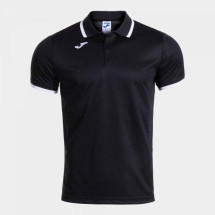 Футболка поло JOMA 104493.102 Combi Premium Short Sleeve Polo Black White