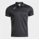 Футболка поло JOMA 104493.151 Combi Premium Short Sleeve Polo Dark Gray Black