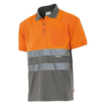 Футболка поло VELILLA 173_08/19 Two-tone Short Sleeve Polo Shirt