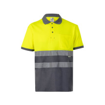 Футболка поло VELILLA 305513_08/20 Short Sleeve Two-tone Cotton Polo Shirt 