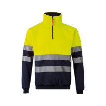 Реглан VELILLA 305701_61/20 Two-tone Half-zip Sweatshirt