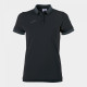 Футболка поло JOMA 900444.100 Polo Shirt Bali Ii Black Woman S/s