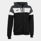 Олімпійка JOMA 901041.110 Crew Iv Hoodie Jacket Black-anthracite