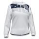 Олімпійка JOMA 901067.203 Supernova Ii Hoodie Jacket White-dark Navy