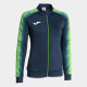 Олімпійка жіноча JOMA 902255.317 Chaqueta Elite Xi Marino Verde Fluor